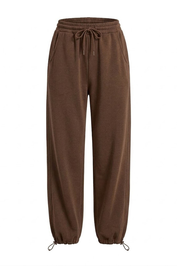 Baggy Stoper Paça Eşofman - Brown Brown