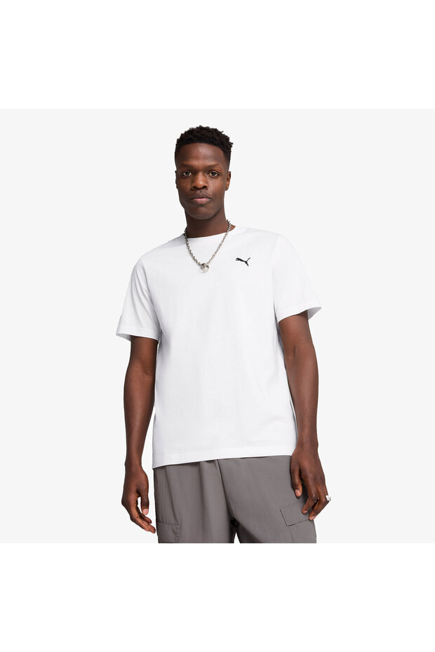 Wardrobe Erkek Beyaz Günlük Stil T-Shirt 62964402