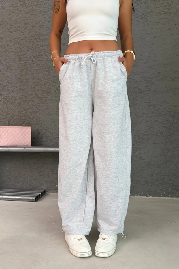Oversize 2 Thread Adjustable Leg Sweatpants
