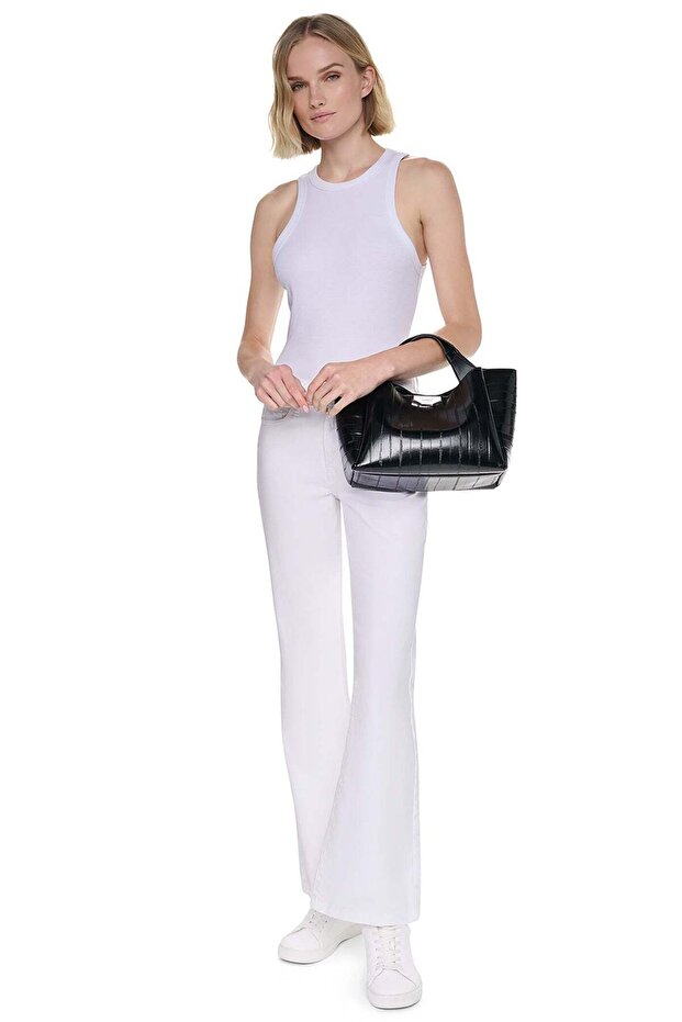 WILLA SATCHEL-BSV - BLACK/SILVER-N/S