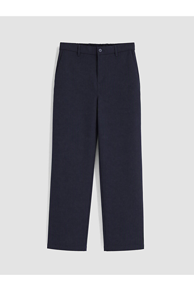 Regular Fit Gabardine Men's Trousers