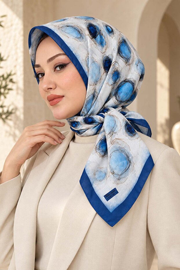 Patterned Soft Scarf - 064