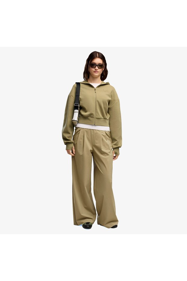 Tech Sense 4 Ways Women's Brown Trousers