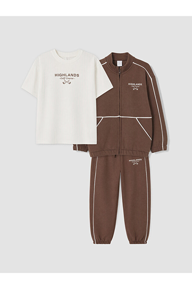 Printed Boy's 3 Piece Set