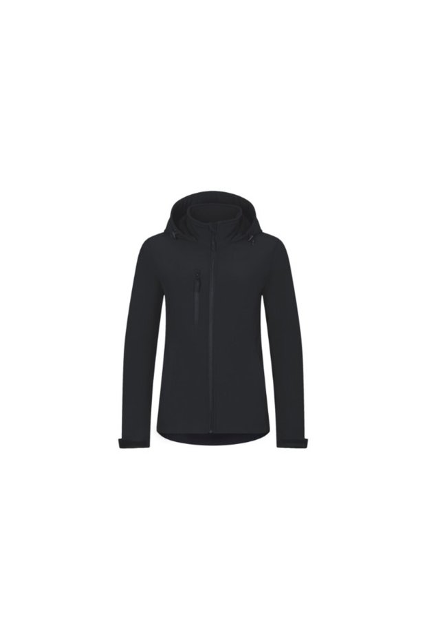 Hanorac damă softshell cu glugă, - 549