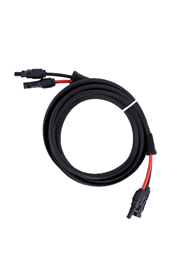 10AWG-Braid-3m 10AWG 12AWG Braided Solar Extension Cable PV Wire for Solar Panel System RV Boat Mari