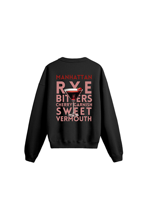 Manhattan Printed Oversize Sweatshirt