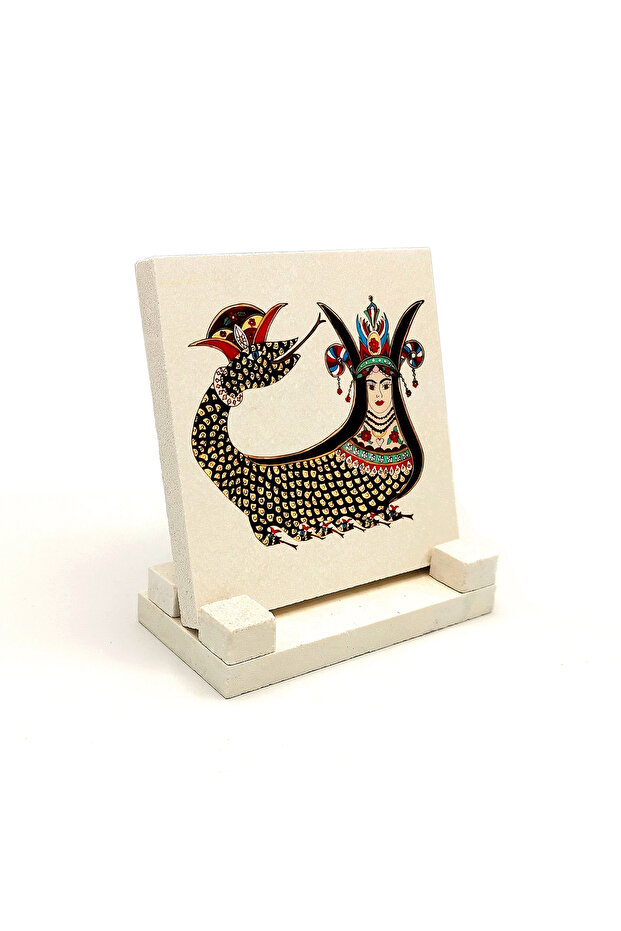 Şahmeran Printed Natural Stone Tabletop 10X10 1g-ş4