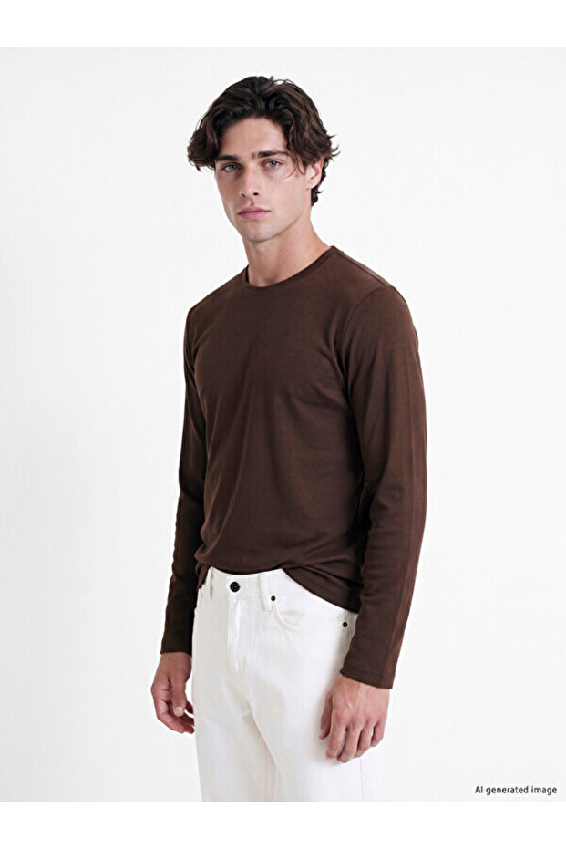 Sparkling Choices from Shining Store Zero Roba Collar Long Sleeve Men's T-Shirt