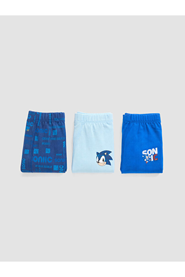Shining Store by Shining Choices Boys' Blue Quick Hedgehogboxer 3-Pack