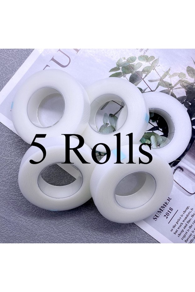 5Rolls 5/10Rolls Eyelash Extension Tape PE Professional Patch Under Eye Patches Tapes Breathable Las