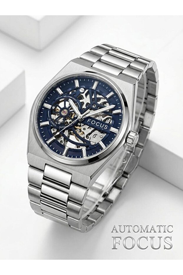 Automatic Steel Case and Strap Great Quality Men's Wrist Watch (New Product)