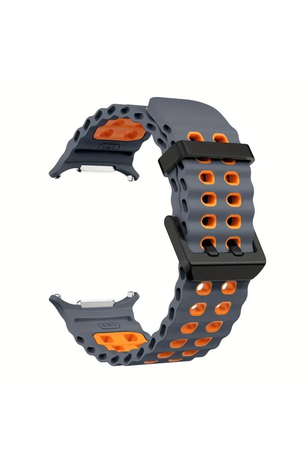 Galaxy watch Ultra space gray-orange Original Straps For Samsung Galaxy Watch Ultra 2 Accessories Ma