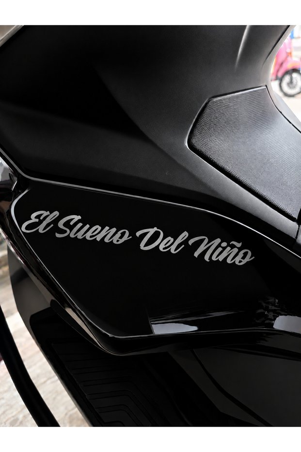 El Sueno Del Nino Sticker 20cm for Motorbike-Helmet-Car