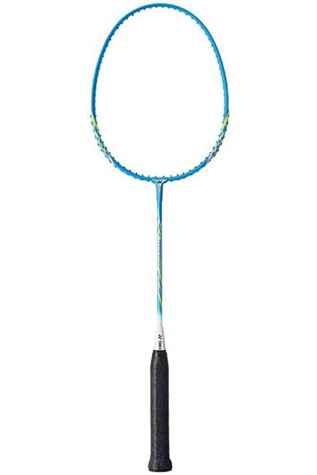 B 7000Mdm Badminton Racquet, U4 Weight/Grip Size, Cyan