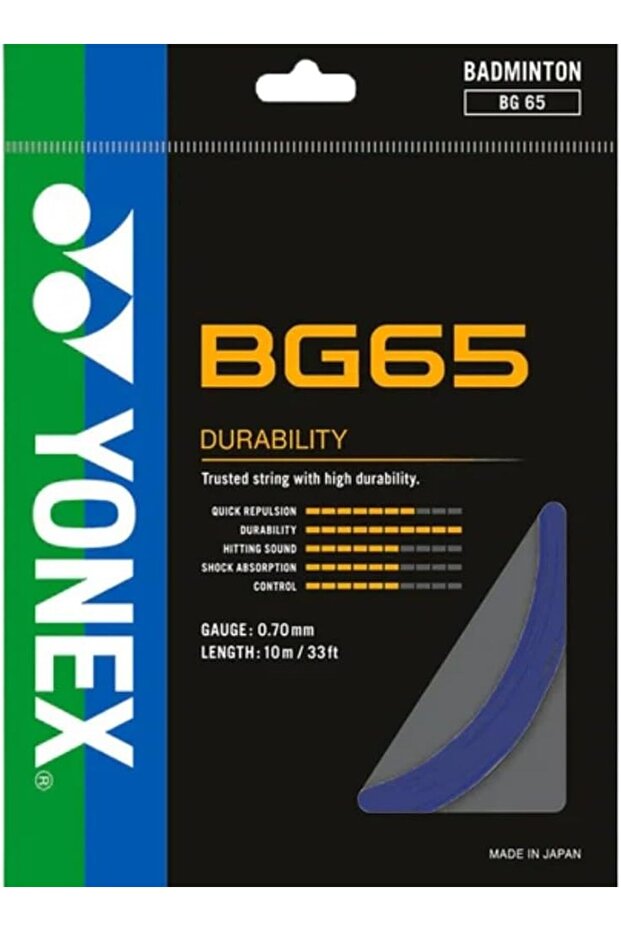 BG65 10Mtr Badminton String - Royal Blue