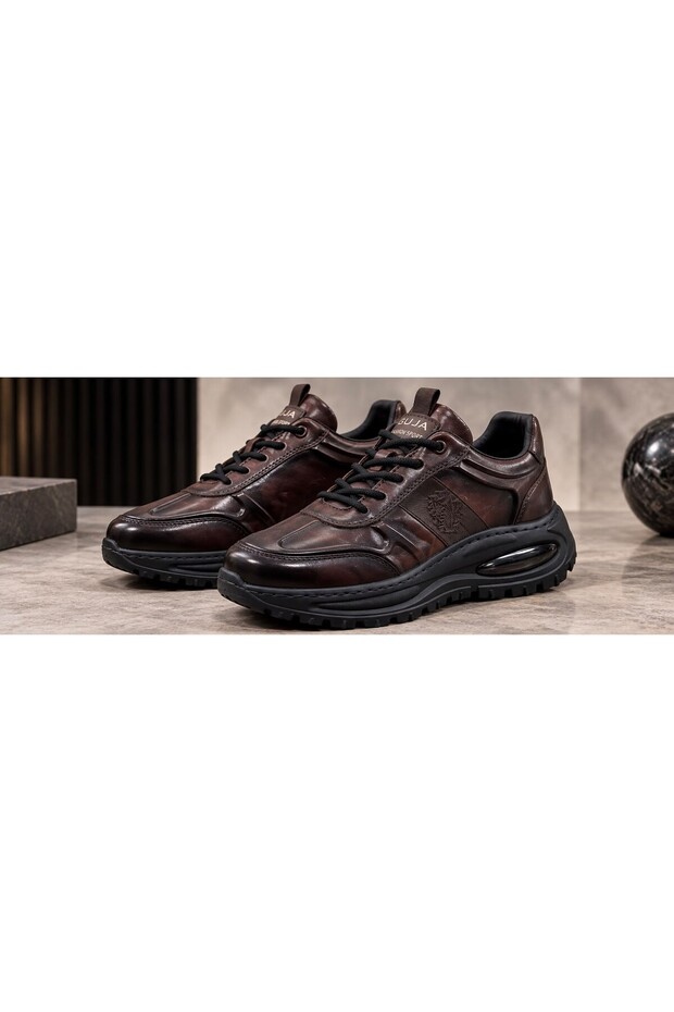 26K548-1 Men's Genuine Leather Casual Shoes