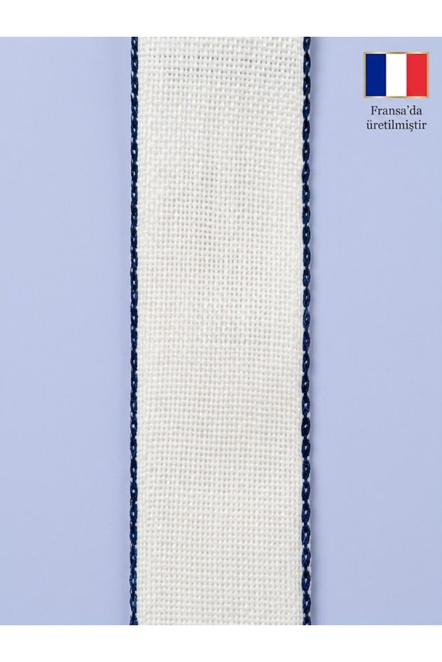 French Linen Ribbon/Decorative Ribbon -50Mm - 25 Meters