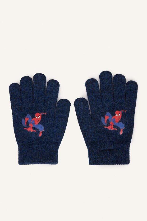Marvel Spiderman Printed Gloves Boys (26 Wn)
