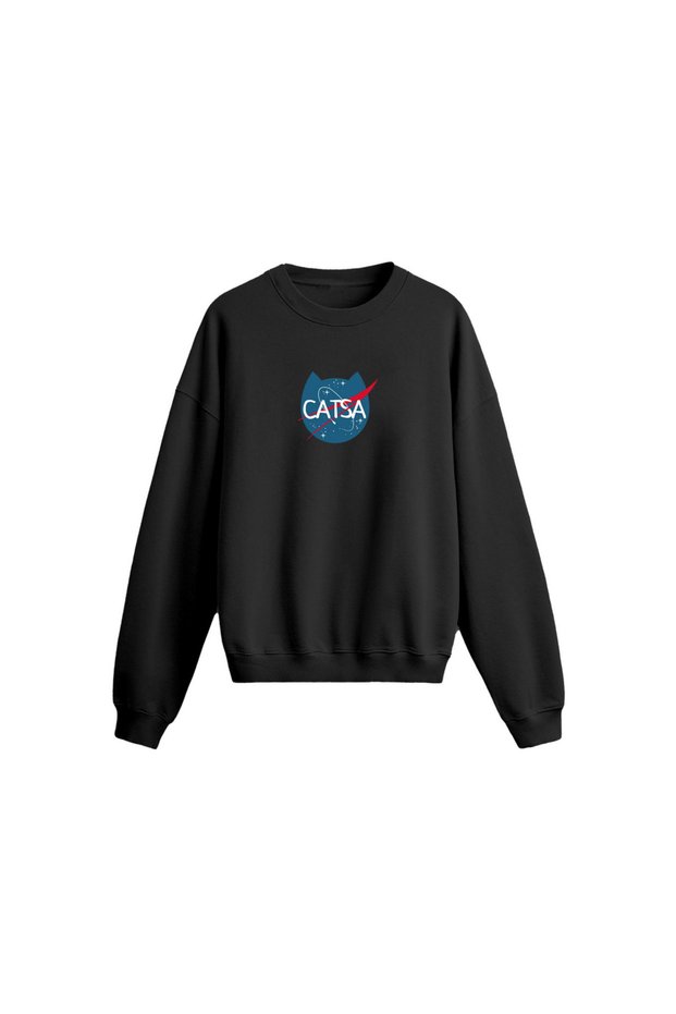 Printed Oversize Sweatshirt