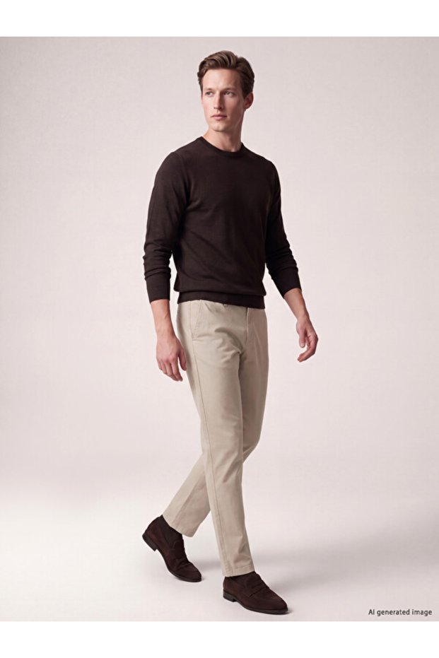 Quality Parts from Çelebi Store Standart Fit Gabardine Men's Trousers