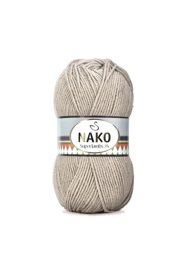 Superslambs 25 (5-Pack Hand Knitting Yarn) 100Gr 200Mt - 25% Wool Winter Sweater and Cardigan Yarn 12068