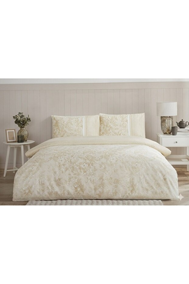 Bedding Set Nev Single Beige Inula
