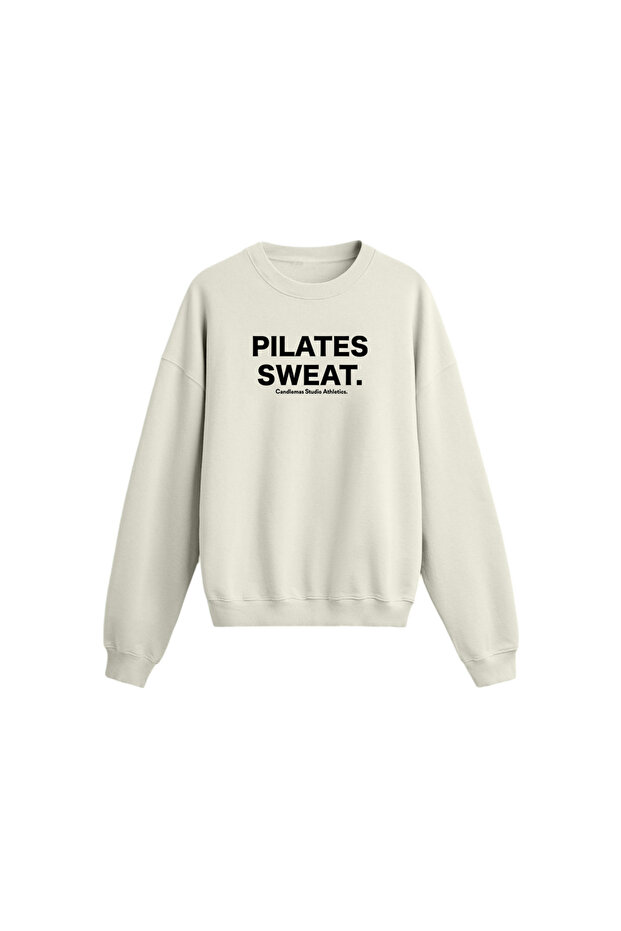 Pilates Sweat Printed Oversize Sweatshirt