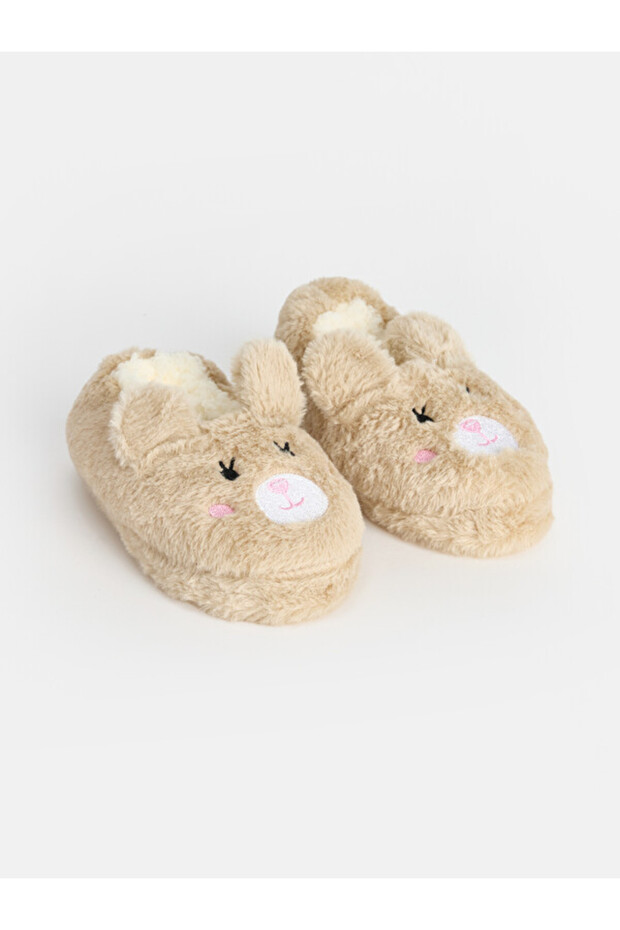 Esvab • Modern & Distinctive Rabbit Figured Girls' Plush Slippers