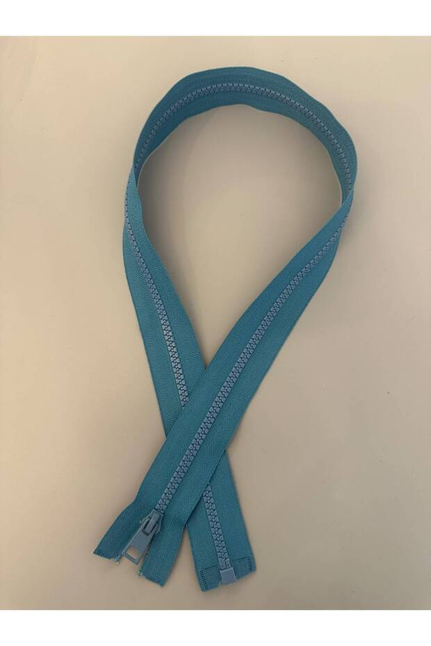 FERMUAR MAVİ DİŞLİ 67 CM