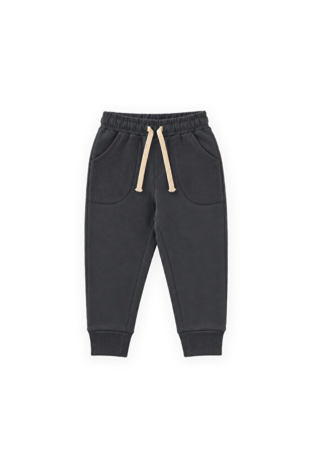 Corded Pocketed Tracksuit 2-9 Years Anthracite