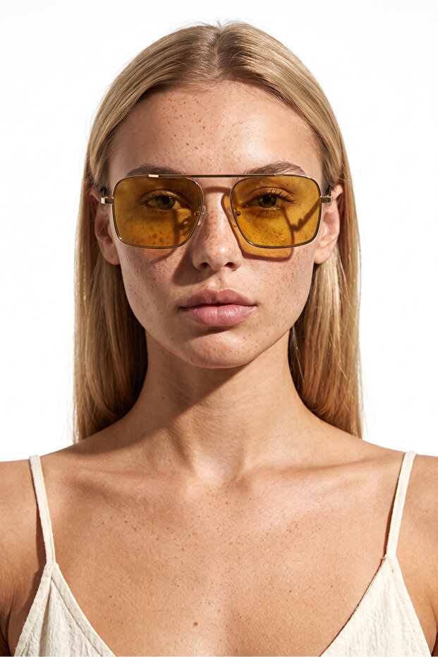 Mercer Gold Nude Sunglasses