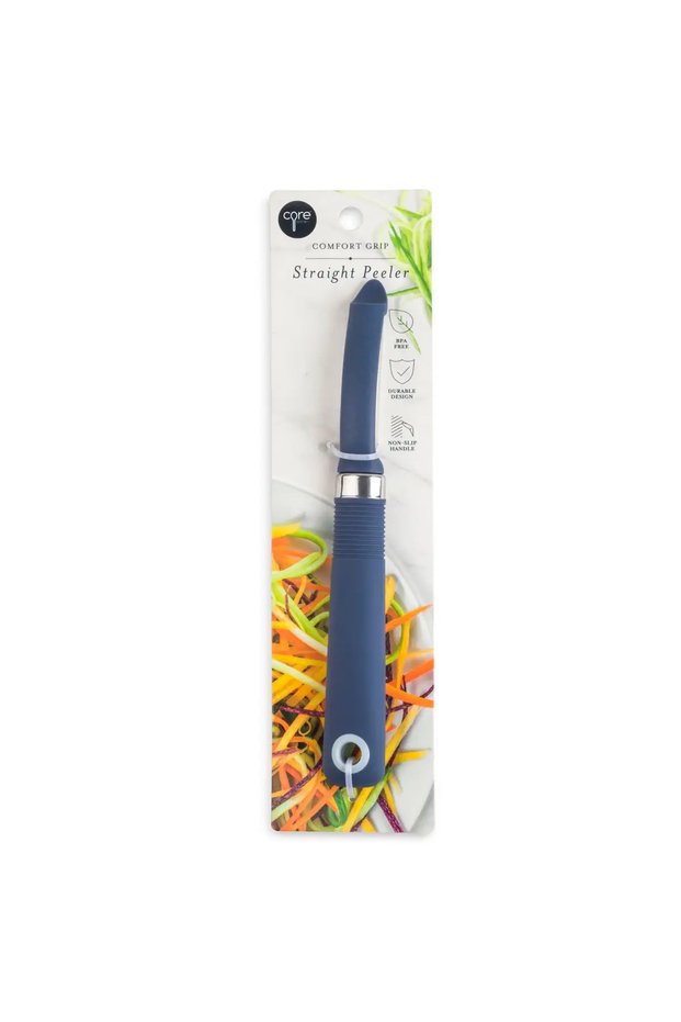 Straight Peeler W/Comfort Grip