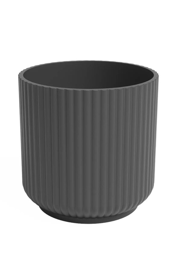 Luna Plant Pot (Anthracite, 15 cm)