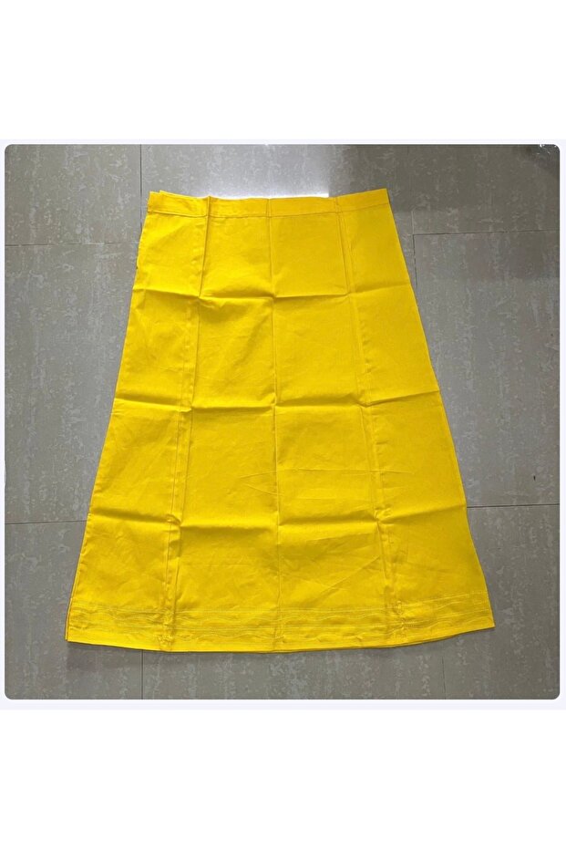 Premium 100% Pure Cotton Saree Petticoat/Underskirt– Standard Fit with Adjustable Drawstring Closure