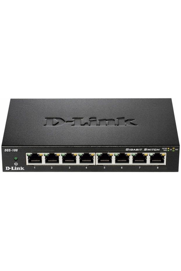 SWITCH DGS-108/E 8-PORTOWY