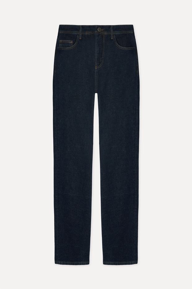 Men's Indigo Straight Fit Jean Trousers