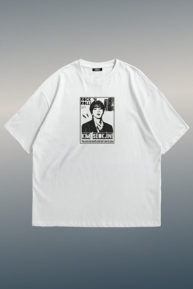 Kim Seokjin Printed Unisex Oversize T-Shirt