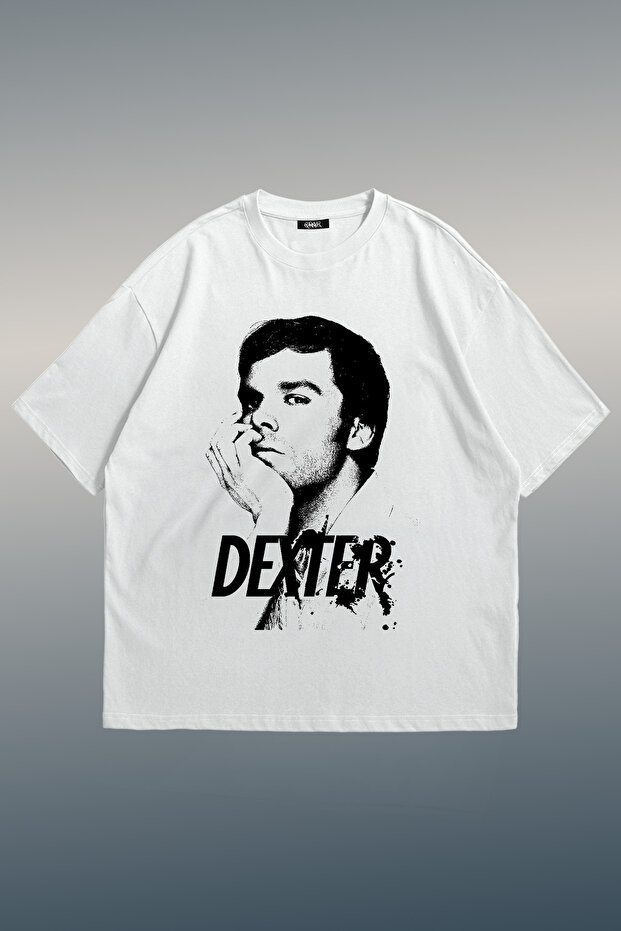 Dexter Printed Unisex Oversize T-Shirt