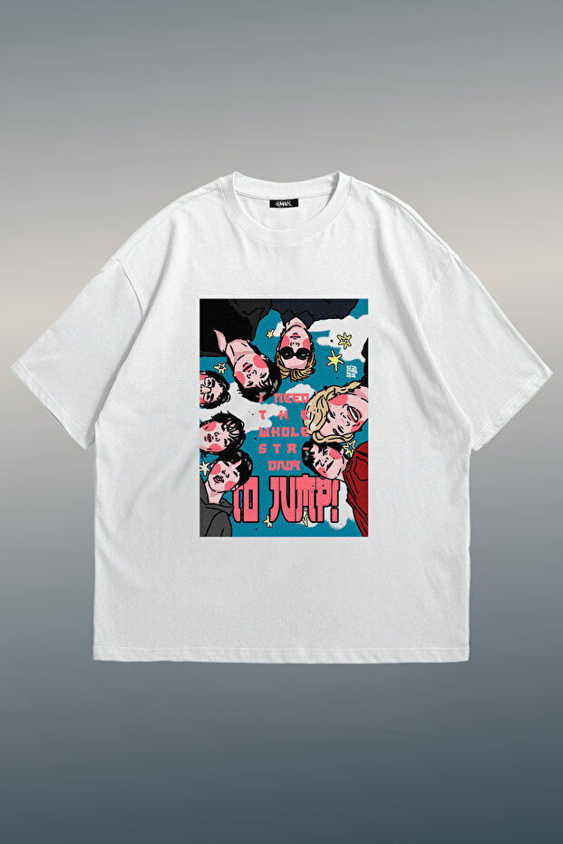 Bts Army Printed Unisex Oversize T-Shirt