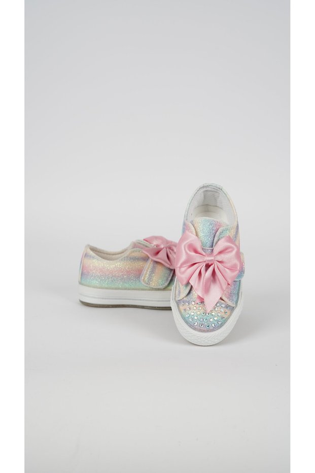 K.1210 Bowknot Casual Shoes-Rainbow - 23
