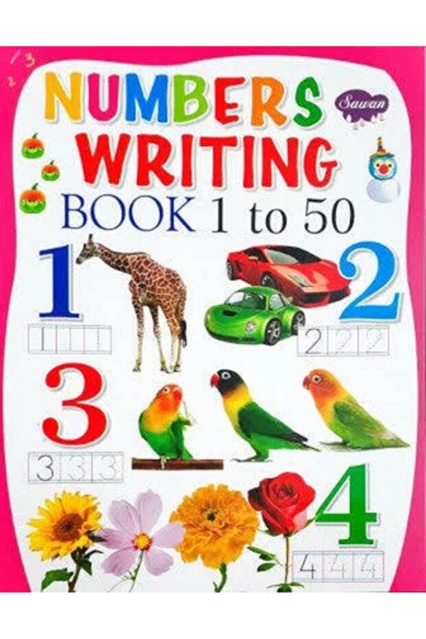 Numbers Writing Book -1-50