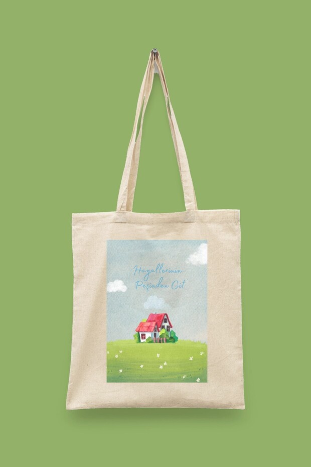 Follow Your Dreams Islamic Series Tote Bag Printed Cloth Bag