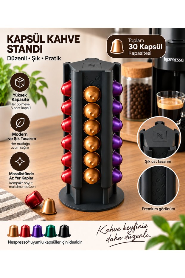 Nespresso kapsül standı
