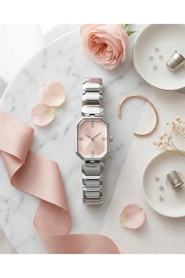 Kbc Women's Steel Bracelet Watch - with Bracelet Gift