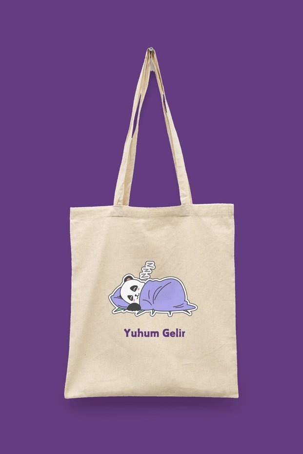 Panda Series - Yuhum Gelir Islamic Series Tote Bag Printed Cloth Bag