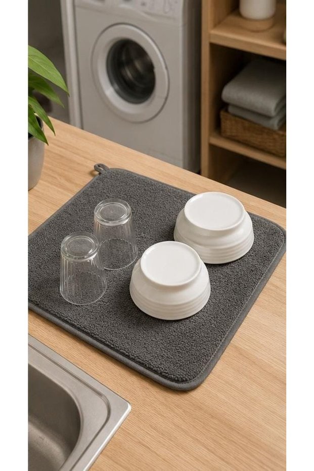 Dish drying mat