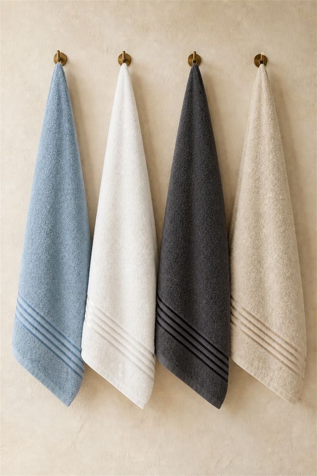 Duru 4-Piece Towel Set 50X90 cm
