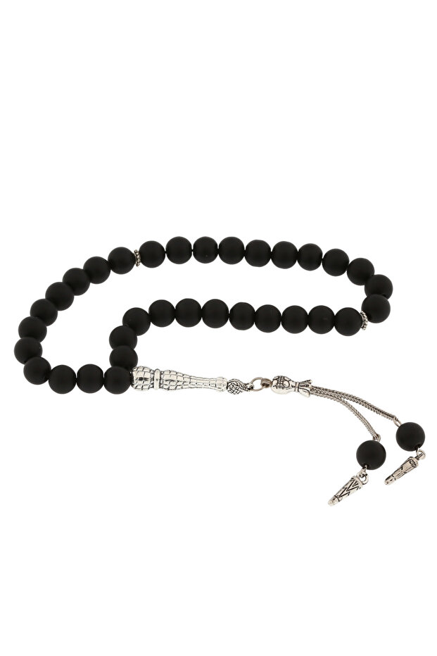 Natural Stone Matte Onyx Stone Men's Prayer Beads 