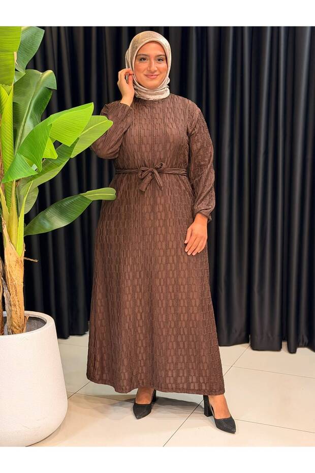 Lycra Belted Dress